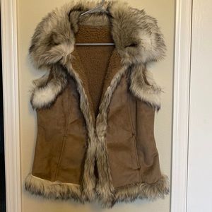 Scully Faux Shearling Vest